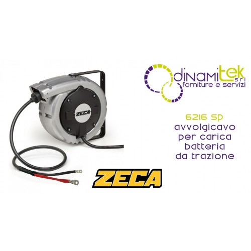 ENROULEUR DE CâBLE - GESTION DES CâBLES POUR BATTERIES DE TRACTION 6216 SP ZECA Dinamitek 1