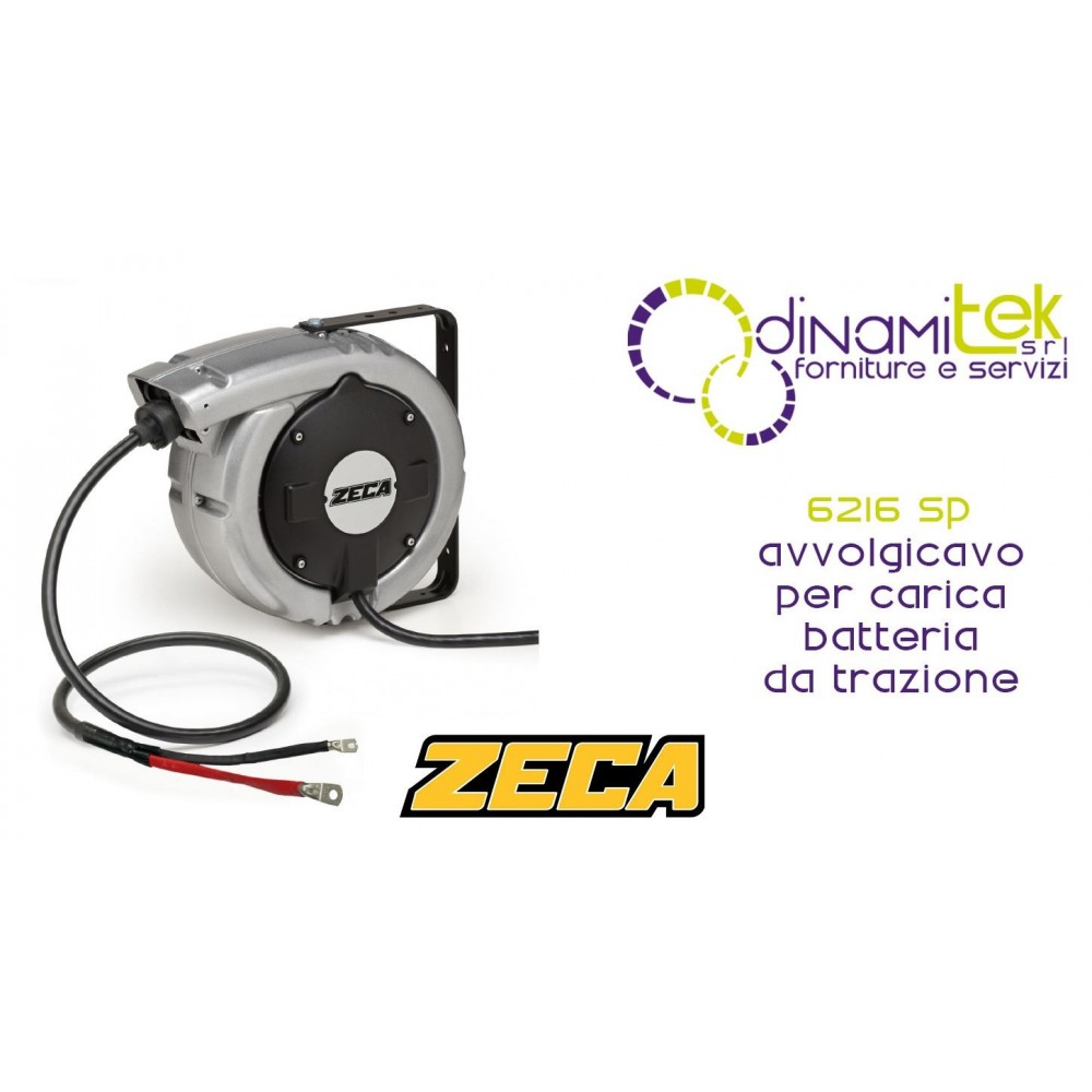 CABLE REEL - CABLE MANAGEMENT FOR TRACTION BATTERIES 6216 SP ZECA Dinamitek 1