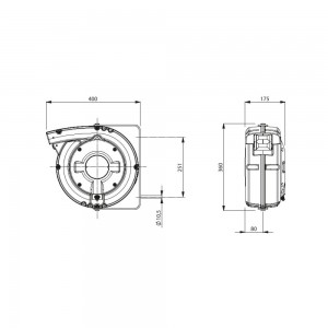 ENROULEUR DE CâBLE - GESTION DES CâBLES POUR BATTERIES DE TRACTION 6216 SP ZECA Dinamitek 3