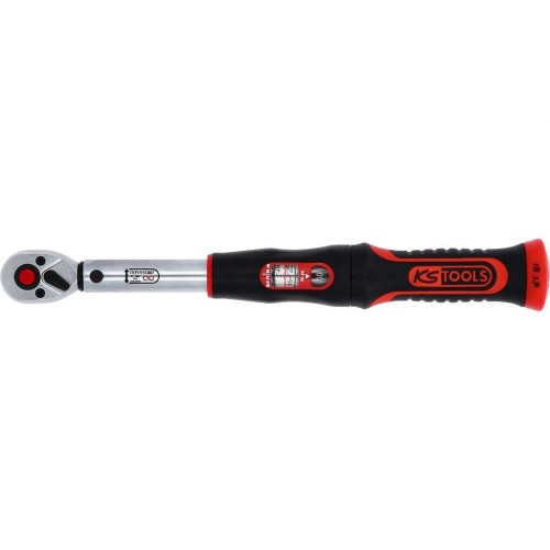 KS TOOLS 516.9012 CHIAVE DINAMOMETRICA 1/4" A CRICCO REVERSIBILE 5-25 Nm INFINITOOL Dinamitek 4