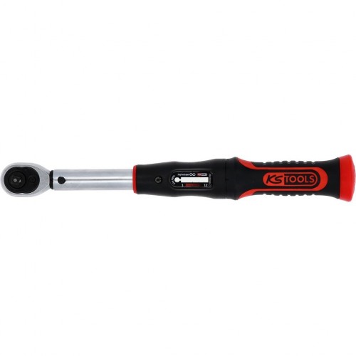 KS TOOLS 516.9012 CHIAVE DINAMOMETRICA 1/4" A CRICCO REVERSIBILE 5-25 Nm INFINITOOL Dinamitek 5