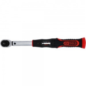 KS TOOLS 516.9012 CHIAVE DINAMOMETRICA 1/4" A CRICCO REVERSIBILE 5-25 Nm INFINITOOL Dinamitek 5