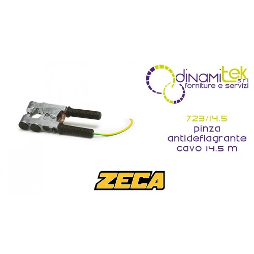 723/14,5 PINZA ANTIDEFLAGRANTE CAVO 14,5 m ZECA Dinamitek 1
