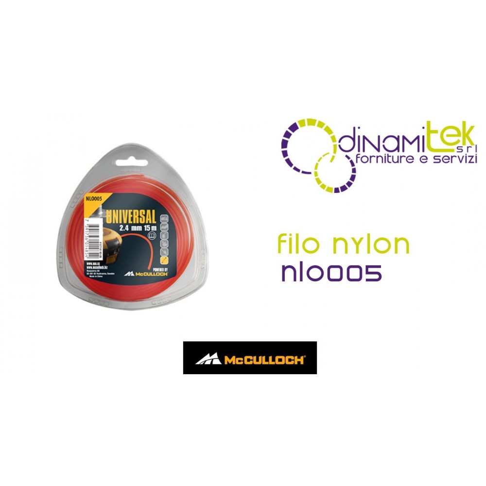 NYLONFADEN FüR FREISCHNEIDER MCCULLOCH Dinamitek 1