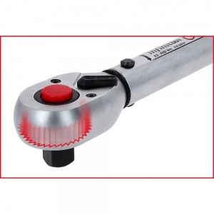 KS TOOLS 516.9012 CHIAVE DINAMOMETRICA 1/4" A CRICCO REVERSIBILE 5-25 Nm INFINITOOL Dinamitek 8