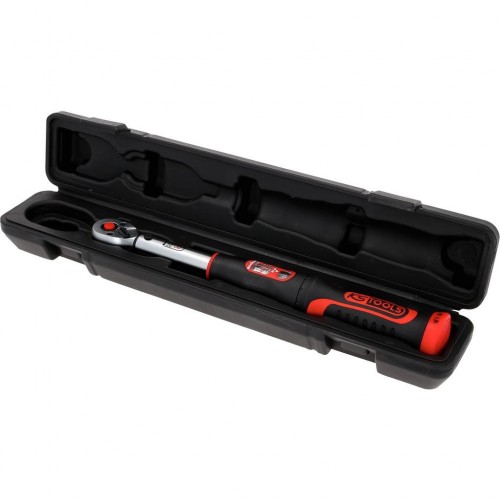 KS TOOLS 516.9012 CHIAVE DINAMOMETRICA 1/4" A CRICCO REVERSIBILE 5-25 Nm INFINITOOL Dinamitek 15