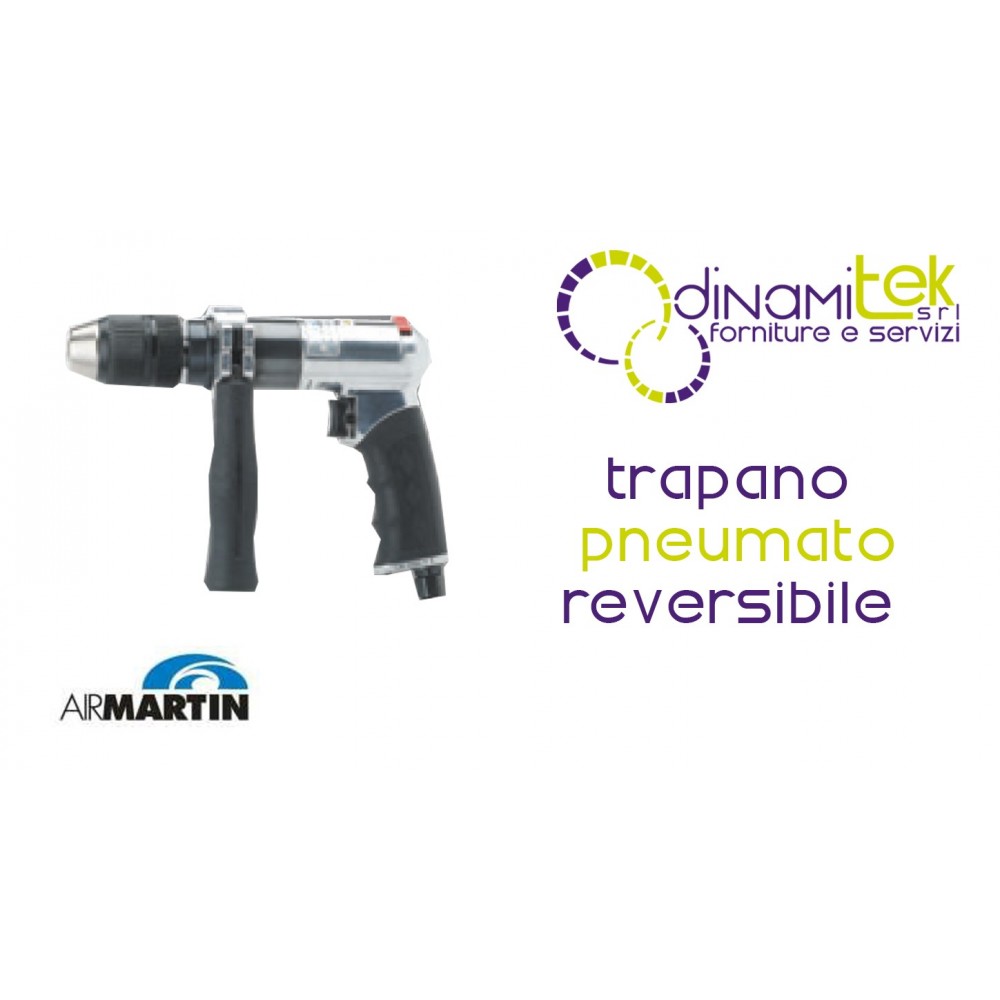 MD-512R1B TALADRO NEUMáTICO REVERSIBLE DE 13 MM AIRMARTIN Dinamitek 1