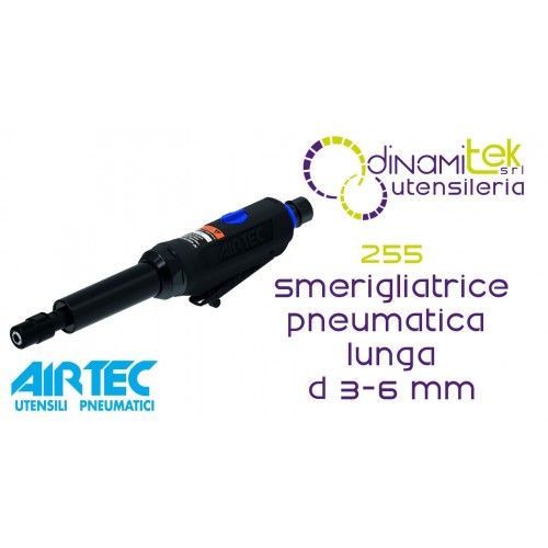 13200055 255 SMERIGLIATRICE PNEUMATICA DIRITTA LUNGA AIRTEC Dinamitek 1
