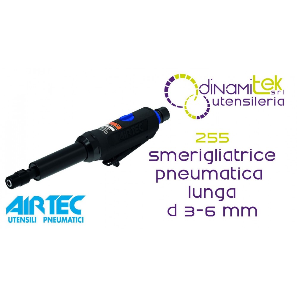13200055 255 SMERIGLIATRICE PNEUMATICA DIRITTA LUNGA AIRTEC Dinamitek 1