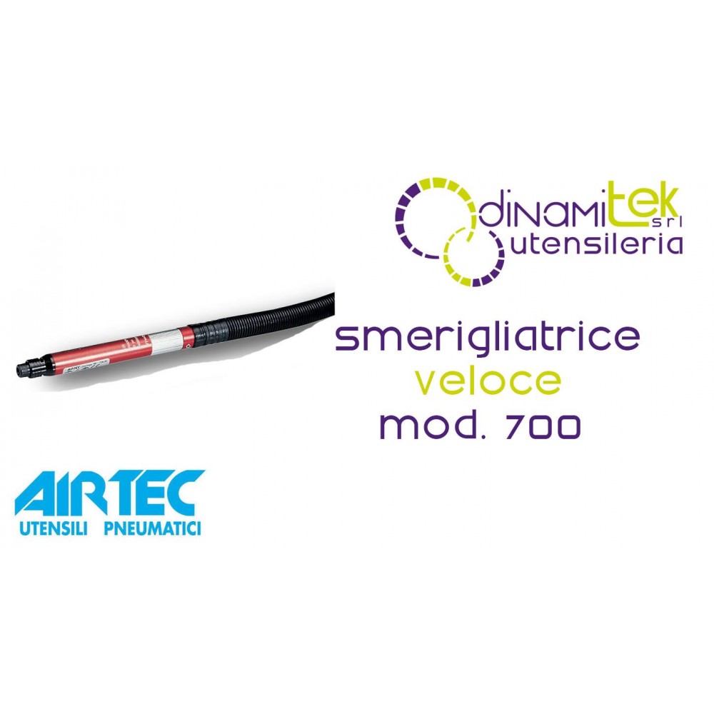 13200500 700 MICRO SMERIGLIATRICE PNEUMATICA DIRITTA 54000 GIRI AIRTEC Dinamitek 1
