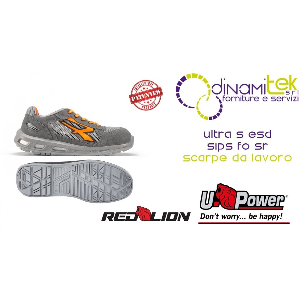 RL20476 ULTRA S ESD S1PS FO SR: LEICHTIGKEIT, KOMFORT UND SICHERHEIT REDLION® U-POWER Dinamitek 1