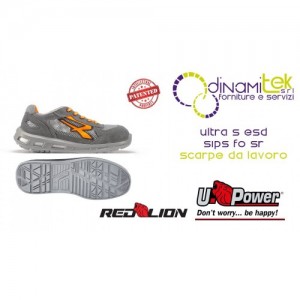 RL20476 ULTRA S ESD S1PS FO SR : LéGèRETé, CONFORT ET SéCURITé REDLION® U-POWER Dinamitek 1