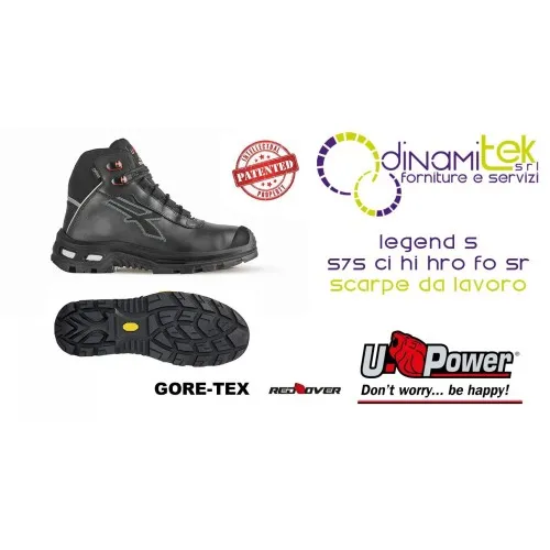 RL1E134 LEGEND S S7S CI HI HRO FO SR: SCHUHE MIT HOHER DPI, GORE-TEX, INFINERGY, VIBRAM U-POWER Dinamitek 1