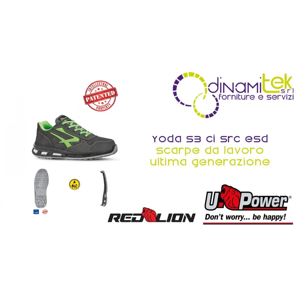 ZAPATOS DE TRABAJO RL20174 YODA S3 CI SRC ESD U-POWER Dinamitek 1
