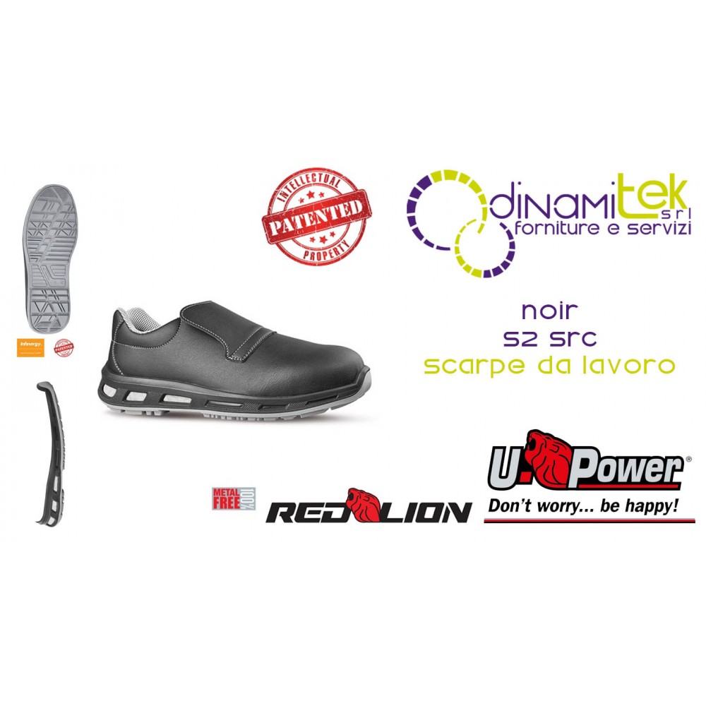 CHAUSSURES DE TRAVAIL U-POWER RL20282 NOIR S2 SRC Dinamitek 1