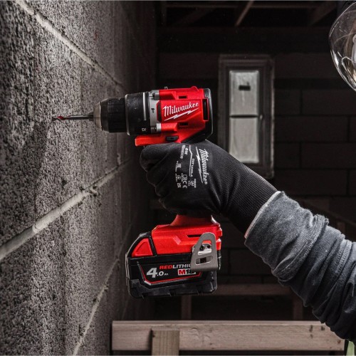 MILWAUKEE TRAPANO A PERCUSSIONE COMPATTO BRUSHLESS M18 Dinamitek 10