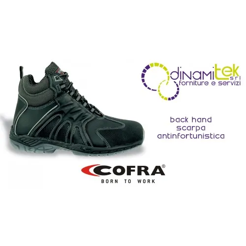 S3 SRC SAFETY BOOT BACK HAND COFRA Dinamitek 1