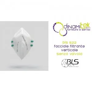 MASQUE FACIAL FILTRANT VERTICAL BLS 522 SANS VALVE Dinamitek 1