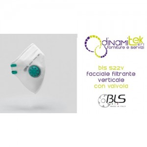 BLS 522v FACCIALE FILTRANTE VERTICALE CON VALVOLA Dinamitek 1