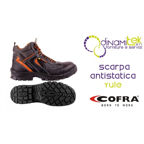 CHAUSSURE HAUTE ANTISTATIQUE YULE S3 ESD SRC COFRA Dinamitek 2