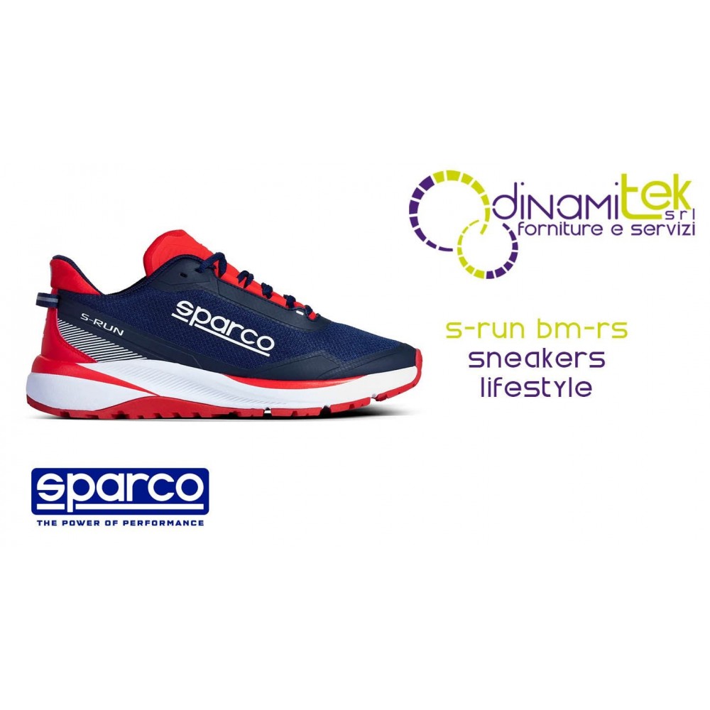 SPARCO S-RUN AZUL MARINO/ROJO EN DINAMITEK: ZAPATILLAS DE COMPETICIóN, ESTILO DE VIDA Dinamitek 1