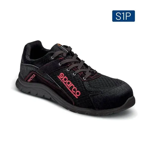 SCARPE ANTINFORTUNISTICHE SPARCO PRACTICE NIGEL: ESD S1PL SR FO - LEGGERI E TRASPIRANTI Dinamitek 2