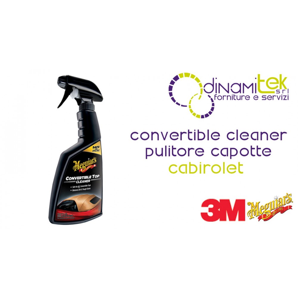CONVERTIBLE CLEANER-CLEANER CONVERTIBLE ROOF CABRIOLET FOR CARS 473 ML 3M Dinamitek 1