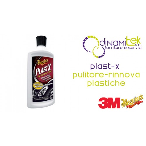 PLAST-X CLEANER AND RENEWS PLASTICS FOR CAR 296 ML 3M Dinamitek 1
