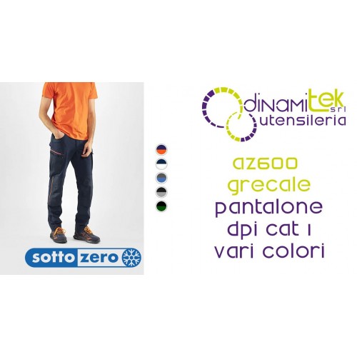 SOTTOZERO AZ600 GRECALE PANTALONE DA LAVORO Dinamitek 1