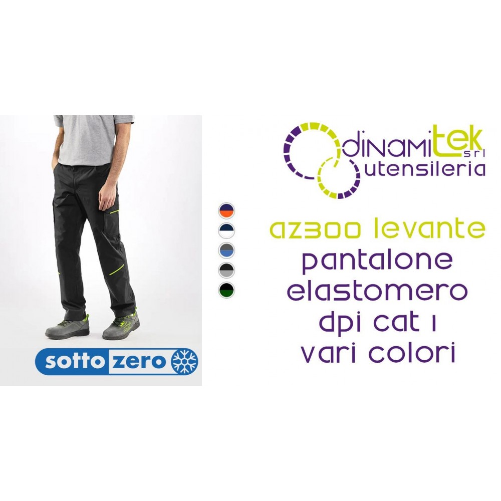 SOTTOZERO AZ300 LEVANTE PANTALONE IN ELASTOMERO Dinamitek 1