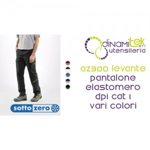 SOTTOZERO AZ300 LEVANTE PANTALONE IN ELASTOMERO Dinamitek 1