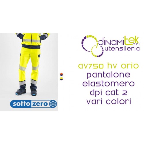 SOTTOZERO AV750 HV ORIO PANTALONE BICOLORE IN ELASTOMERO Dinamitek 1