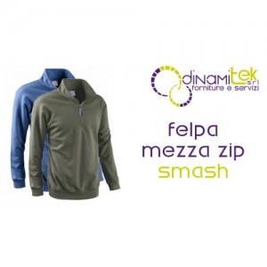 SWEAT-SHIRT DEMI-ZIP SMASH, 280 G - CODE | ACHETER SUR DINAMITEK 50200 SOTTOZERO Dinamitek 1