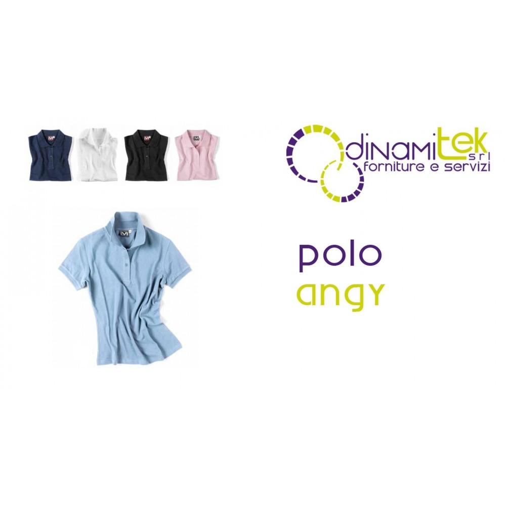 POLO PIQUET DONNA ANGY E0417 DINAMITEK Dinamitek 1