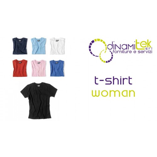 T-SHIRT DONNA WOMAN E0423 DINAMITEK Dinamitek 1