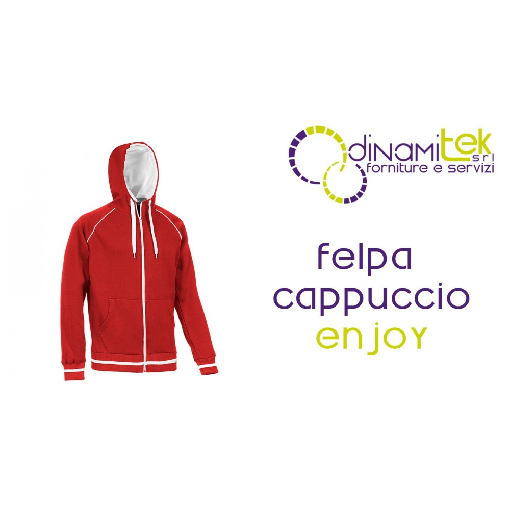 SWEAT-SHIRT ENJOY – 65% COTON, 35% POLYESTER – 280 G/M² – OEKO-TEX – XS-3XL E0510 SOTTOZERO Dinamitek 1