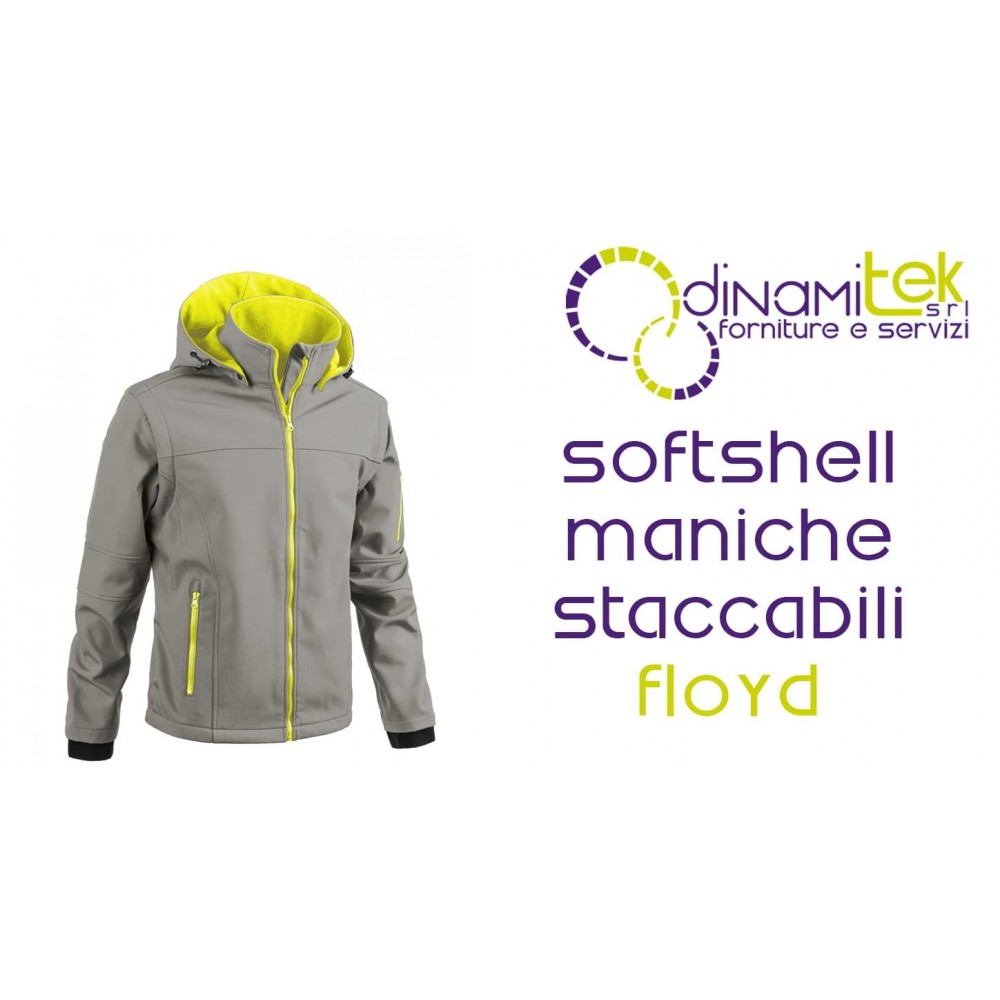 GIUBBINO UOMO SOFTSHELL FLOYD I0420 Dinamitek 1