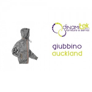 GIACCA AUCKLAND MYDAY – GRIGIO – 100% POLIESTERE SPALMATO PU – S-XXXL Dinamitek 1