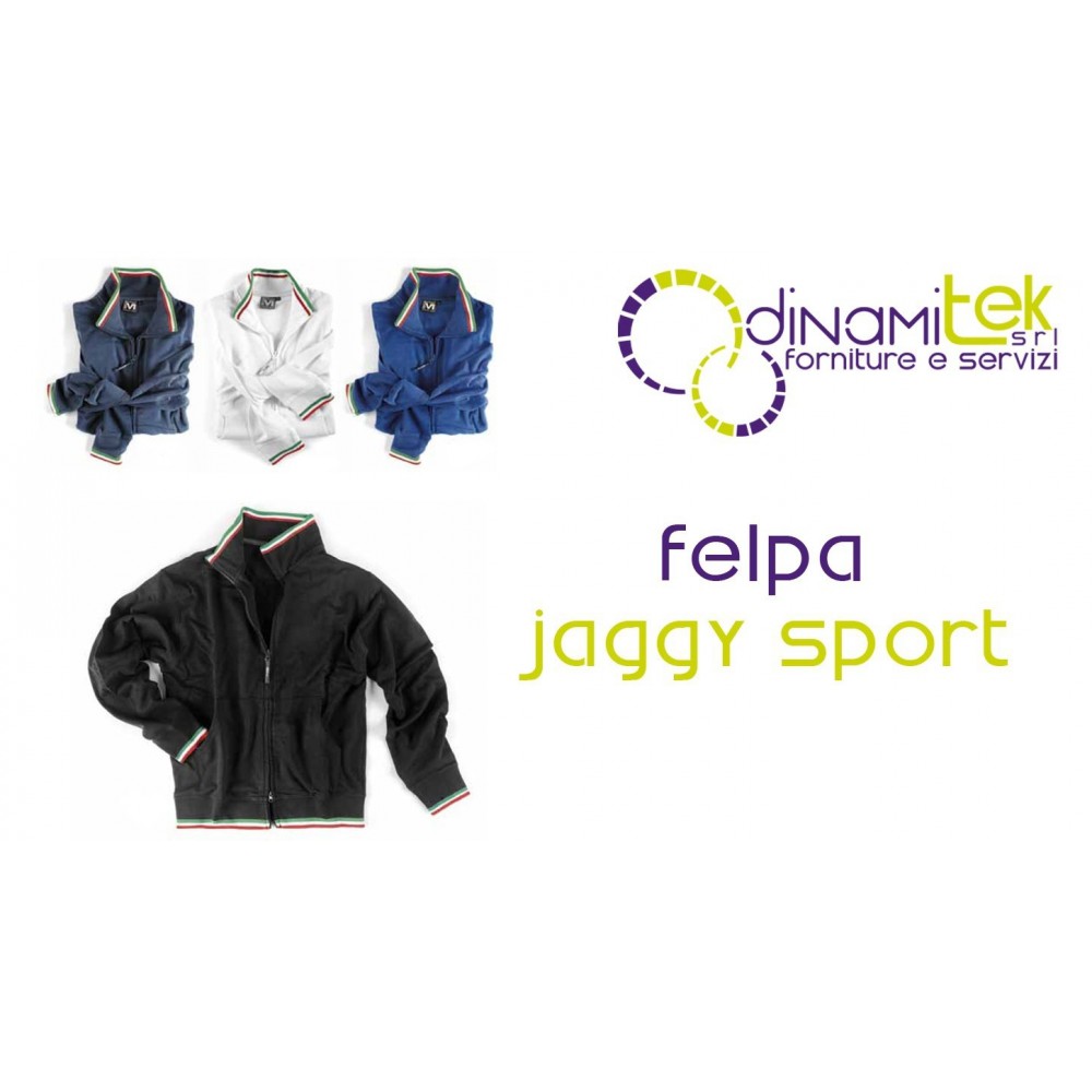 FULL ZIP SWEATSHIRT JAGGY SPORT E0907 DINAMITEK Dinamitek 1