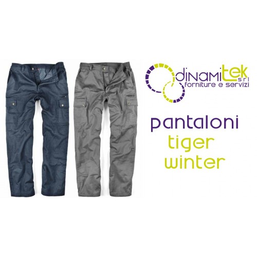 PANTALONE FODERATO TIGER WINTER I0220 Dinamitek 1