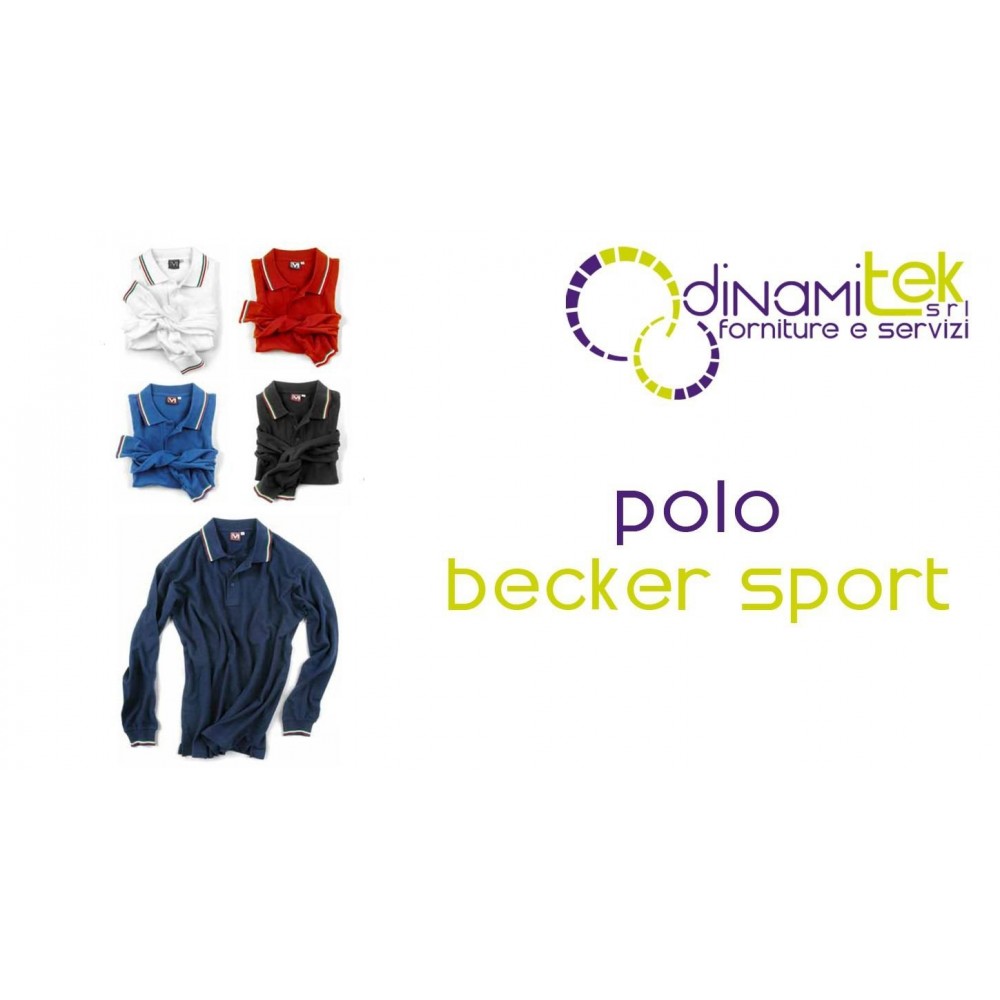 BECKER SPORT E0414 DINAMITEK LANGARM-PIQUé-POLO Dinamitek 1