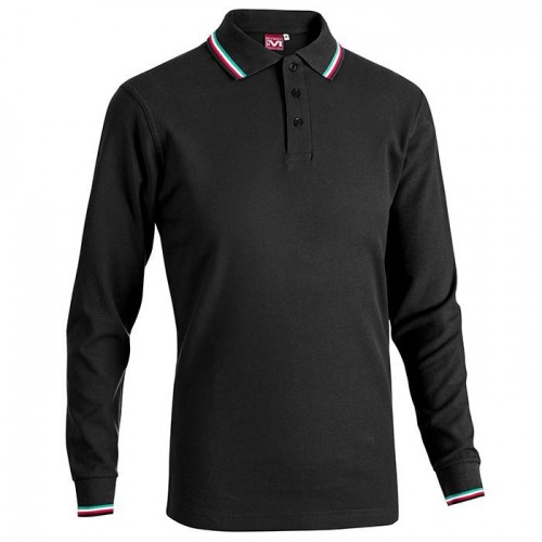 POLO PIQUET BECKER SPORT NERA  Dinamitek