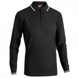 POLO PIQUé à MANCHES LONGUES BECKER SPORT E0414 DINAMITEK Dinamitek 6