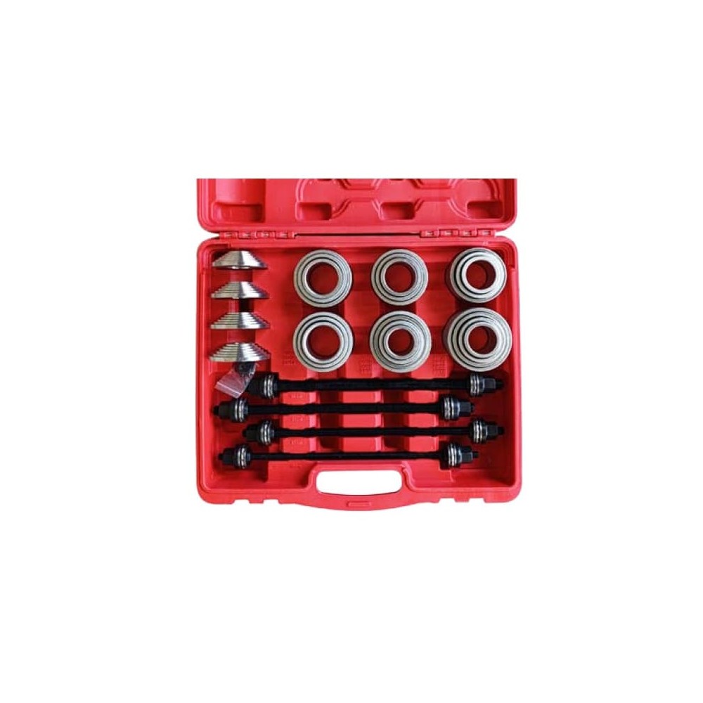 SPIN 05.090.72 KIT DI 36 UTENSILI PER ESTRAZIONE E INTRODUZIONE SILENT BLOCKS PARAOLI E CUSCINETTI Dinamitek 2