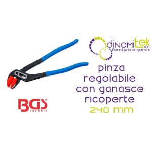 MâCHOIRE RéGLABLE AVEC MâCHOIRES COUVERTES 240 MM BGS72321 BGS TECHNIC Dinamitek 1