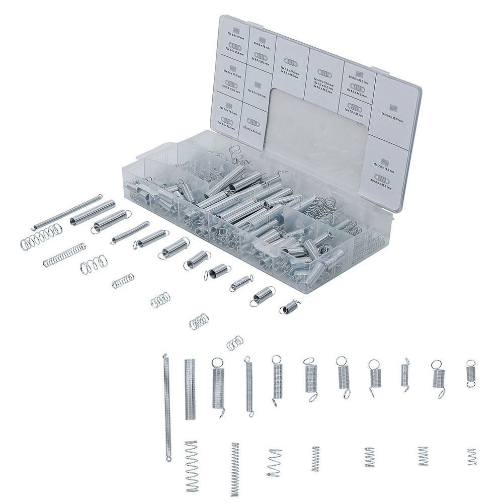 SORTIMENT MIT 200 ZUG- UND DRUCKFEDERN | | FERMEC BGS8047 BGS TECHNIC Dinamitek 2