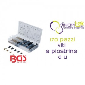 ASSORTIMENT DE 170 VIS ET PLAQUES | | FERMEC BGS8114 BGS TECHNIC Dinamitek 1