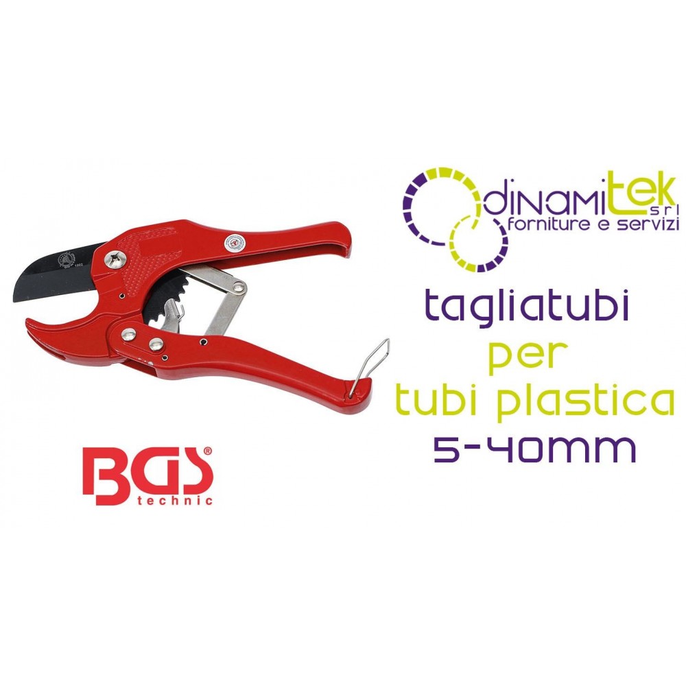 COUPE-TUBES, 5-40 MM EN PLASTIQUE | | EMBOUTS BGS1902 BGS TECHNIC Dinamitek 1