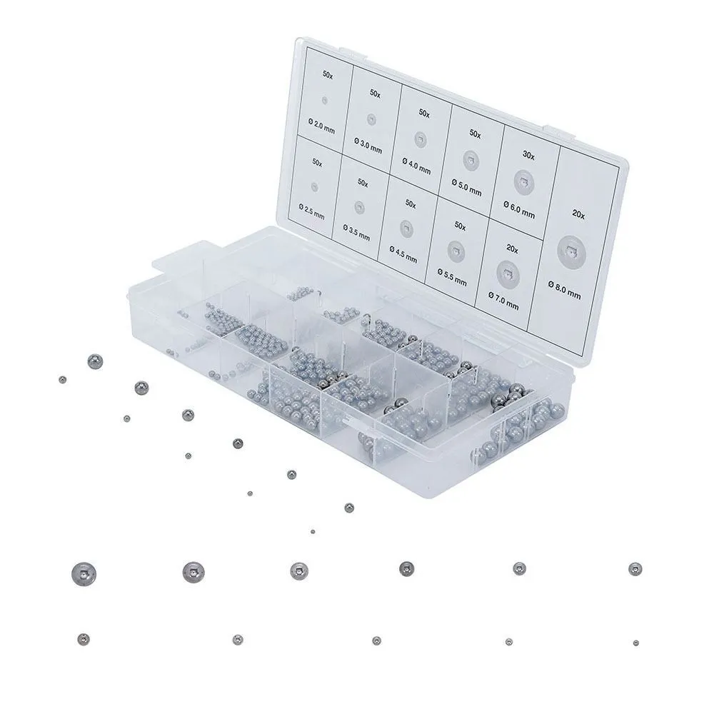 SORTIMENT MIT 470 STAHLKUGELN | | FERMEC BGS6853 BGS TECHNIC Dinamitek 2
