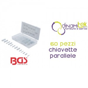 BGS technic BGS8141 ASSORTIMENTO 60 PEZZI CHIAVETTE PARALLELE Dinamitek 1